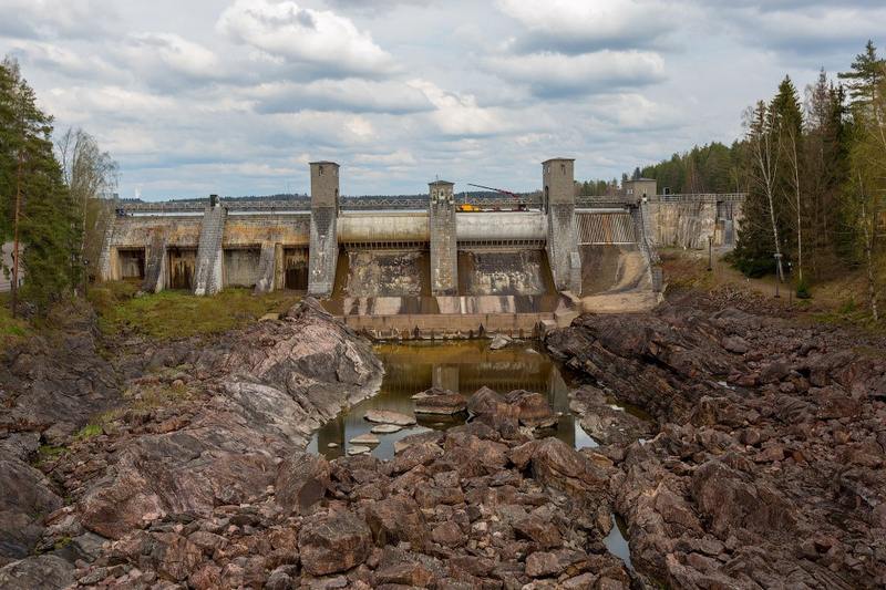 Древнейшая гидроэлектростанция в Финляндии 