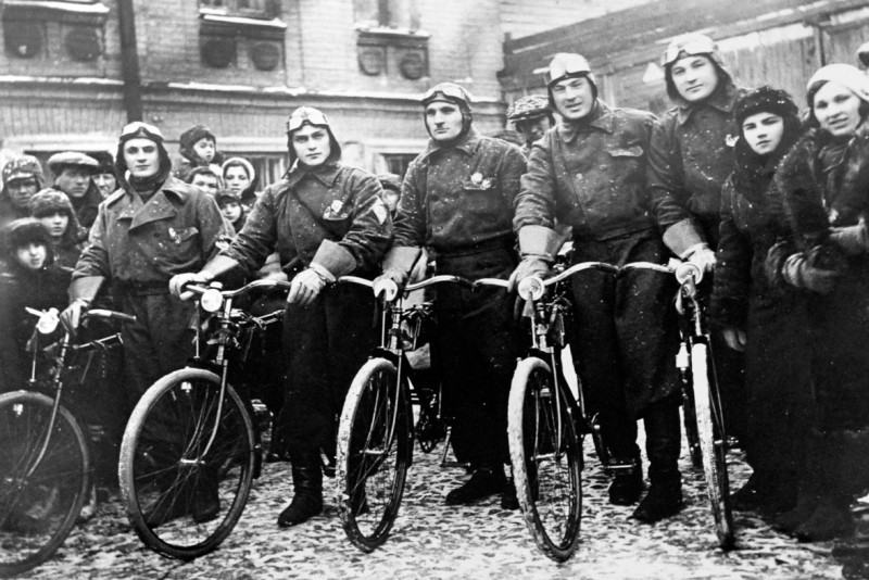 Велопробег динамовцев-пограничников в 1936—1937 гг. вдоль границы СССР