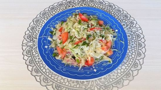 Полезный овощной салат из свежей капусты | gkhyarovoe.ru