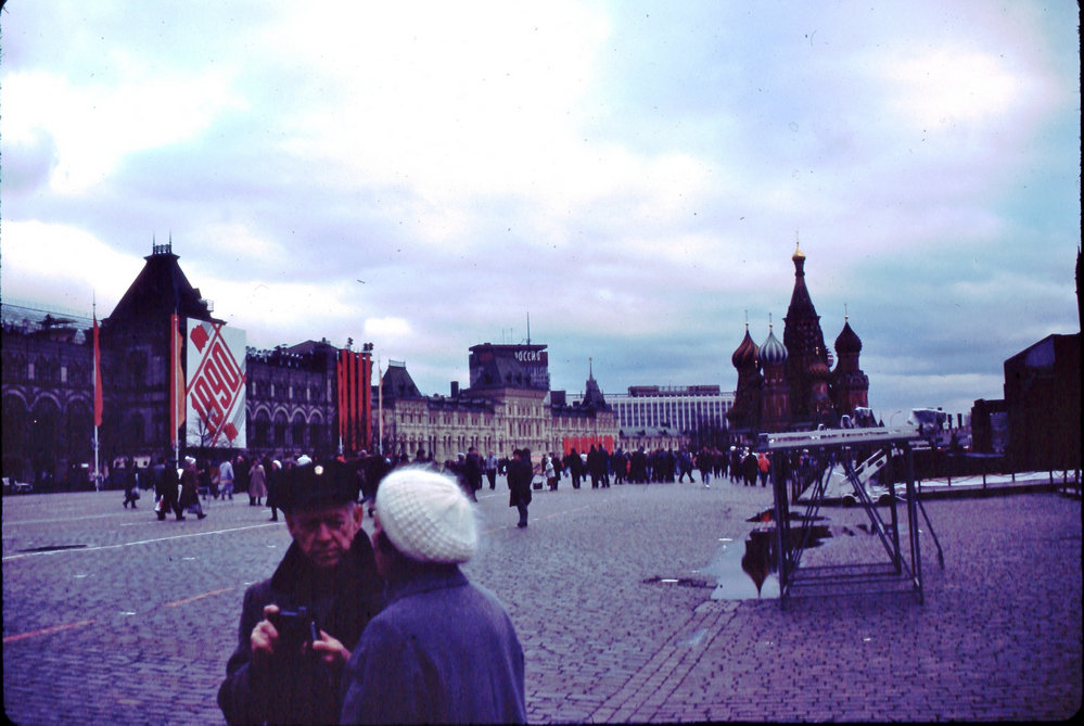 Американец в Москве. 1990 год.